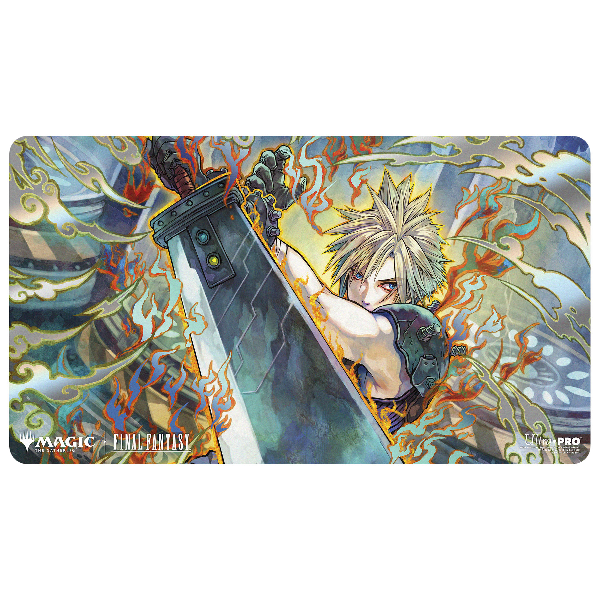 Buster Sword Foil Playmat