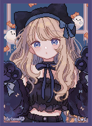 Arteveloカードスリーブ しゅし 「kuroneko」(art-024) パック