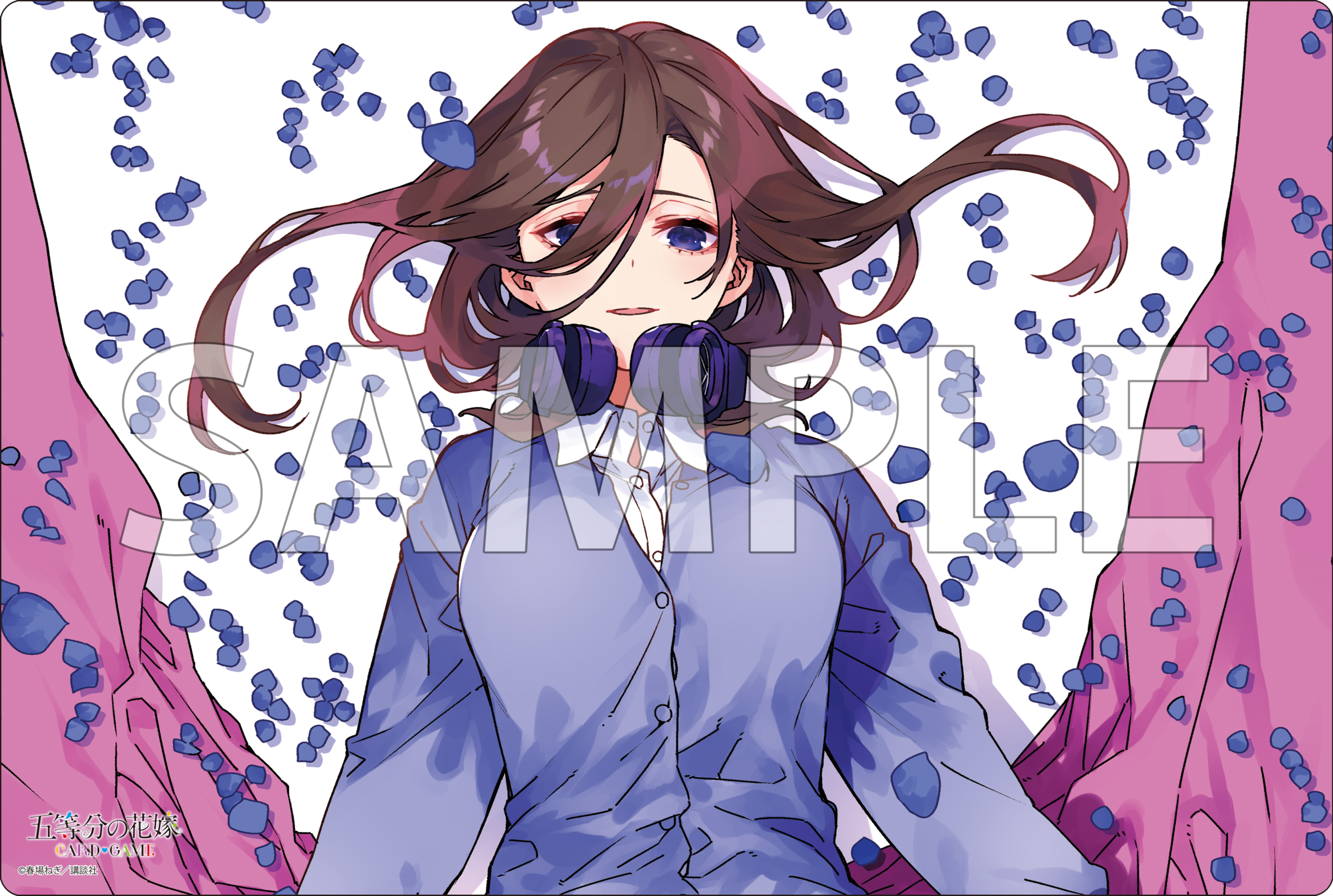 五等分の花嫁の新作ラバーマット5種が登場、中野五姉妹ver.