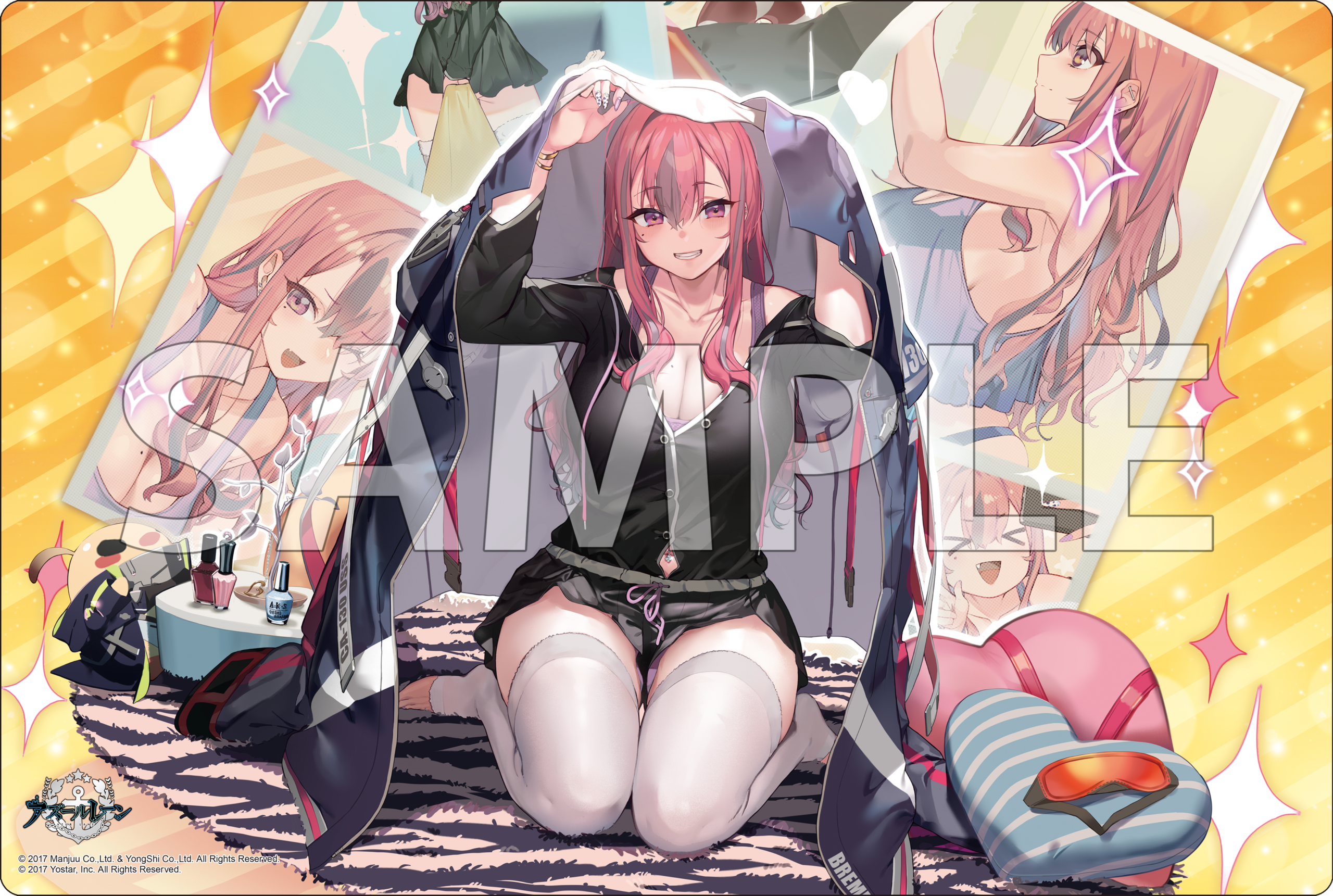 アズールレーン ブレマートン ゆったりリラックスタイムver. ラバーマット