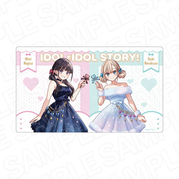 IDOL×IDOL STORY！ ラバーデスクマット 美海＆依吹 シュガー×ステラ ver.