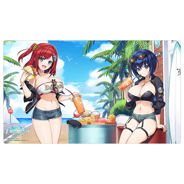 ドルフィンウェーブ ラバーマット 咲宮入華&都条みちる コーストライディング