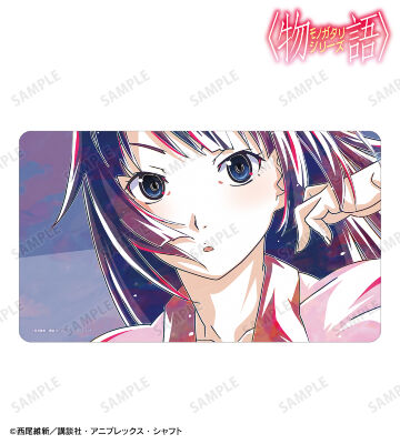 〈物語〉シリーズの新作Ani-Artマルチデスクマット6種が予約開始、戦場ヶ原ひたぎ・忍野忍ら