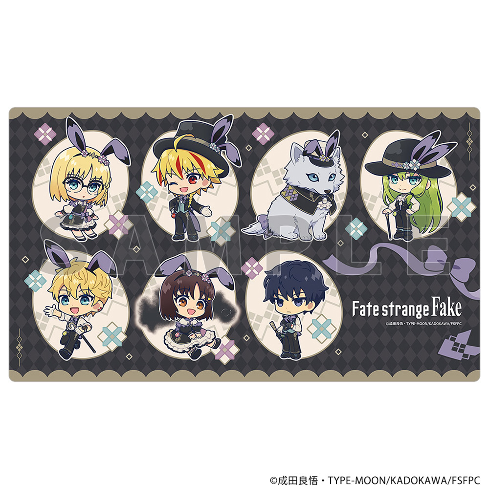 Fate/strange Fake ラバーマット（ミニキャラ）