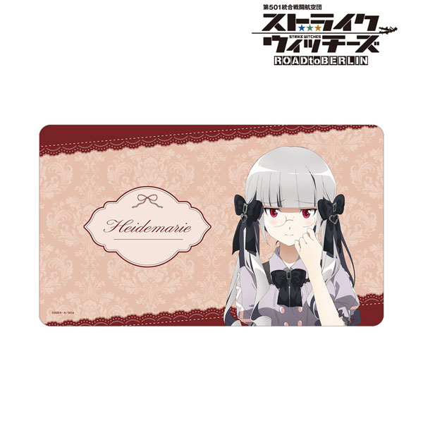 ストライクウィッチーズ Road to Berlin ハイデマリー ガーリーファッションver. マルチデスクマット