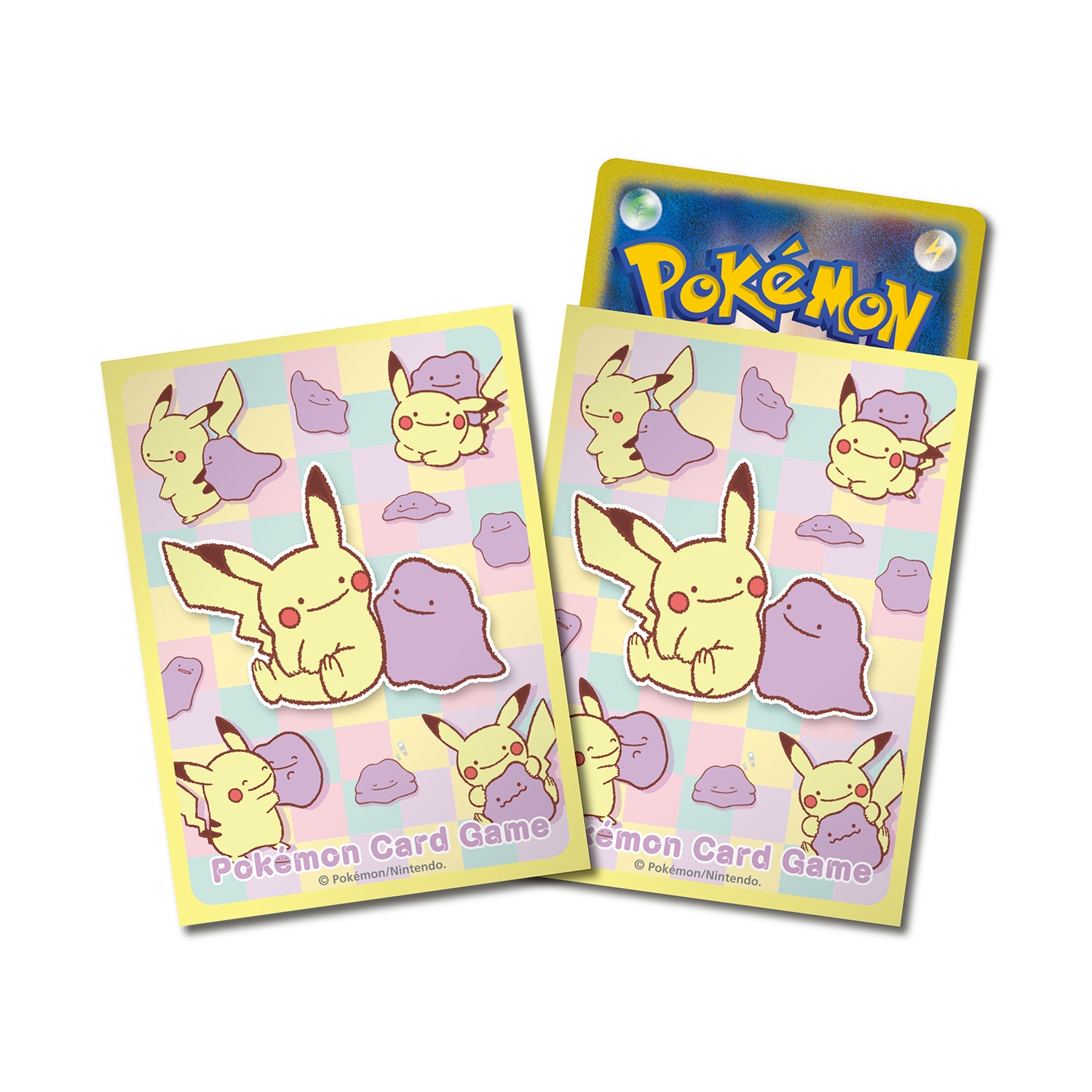 ポケモンカードゲーム デッキシールド へんしん！メタモン ver.2【イエロー】