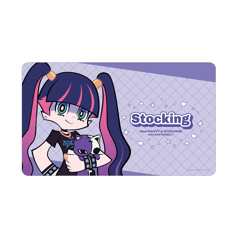 New PANTY & STOCKING with GARTERBELT 描き下ろし ストッキング モデルver. マルチデスクマット