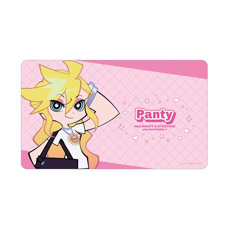 New PANTY & STOCKING with GARTERBELT 描き下ろし パンティ モデルver. マルチデスクマット ver.A