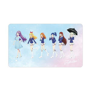 アイカツ！ 10th STORY ～未来へのSTARWAY～ 描き下ろし 集合 歩みver. マルチデスクマット