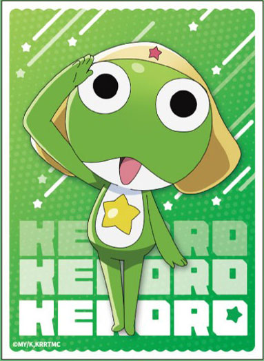 新劇場版☆ケロロ軍曹 復活して速攻地球滅亡の危機であります！ キャラクタースリーブ ケロロ(EN-1647) パック