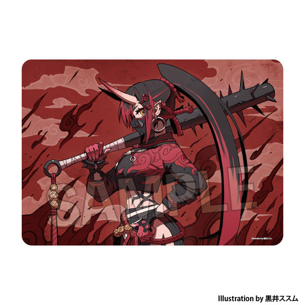 工画堂スタジオイラストレーターセレクション イラストプレイマットNT 黒井ススム オニちゃん