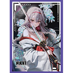 勝利の女神:NIKKE スリーブ 紅蓮:ブラックシャドウ ロンギングフラワー