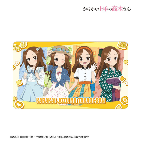 からかい上手の高木さん 描き下ろし 高木さん 時代ファッションver. マルチデスクマット