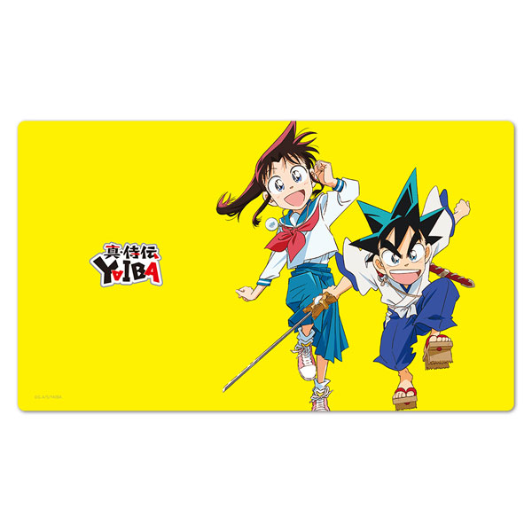 真・侍伝 YAIBA キャラクターラバーマット 刃＆さやか