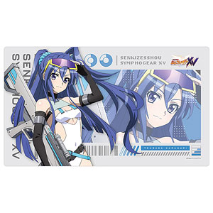 戦姫絶唱シンフォギアXV 描き下ろしラバーマット 翼 サイバーミリタリー