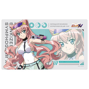 戦姫絶唱シンフォギアXV 描き下ろしラバーマット マリア サイバーミリタリー