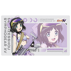 戦姫絶唱シンフォギアXV 描き下ろしラバーマット 未来 サイバーミリタリー