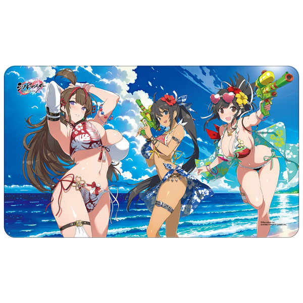 【限定販売】シノビマスター 閃乱カグラ NEW LINK ラバーマット 画集描き下ろし水着Ver. [TOP]