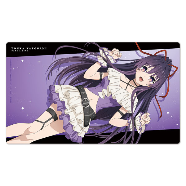 デート・ア・ライブV キャラクターラバーマット 夜刀神十香 ゴシックパンク ホワイトver.