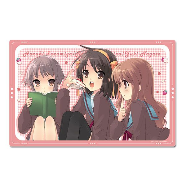 涼宮ハルヒシリーズ デスクマット[ハルヒ＆みくる＆有希]