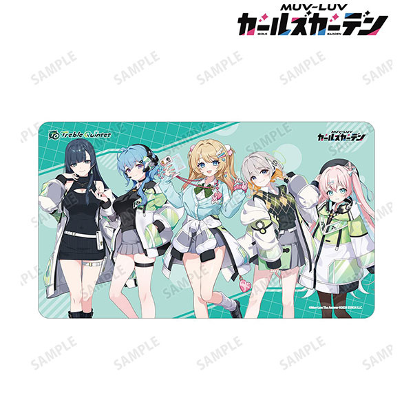 マブラヴ ガールズガーデン トレブルクインテット マルチデスクマット