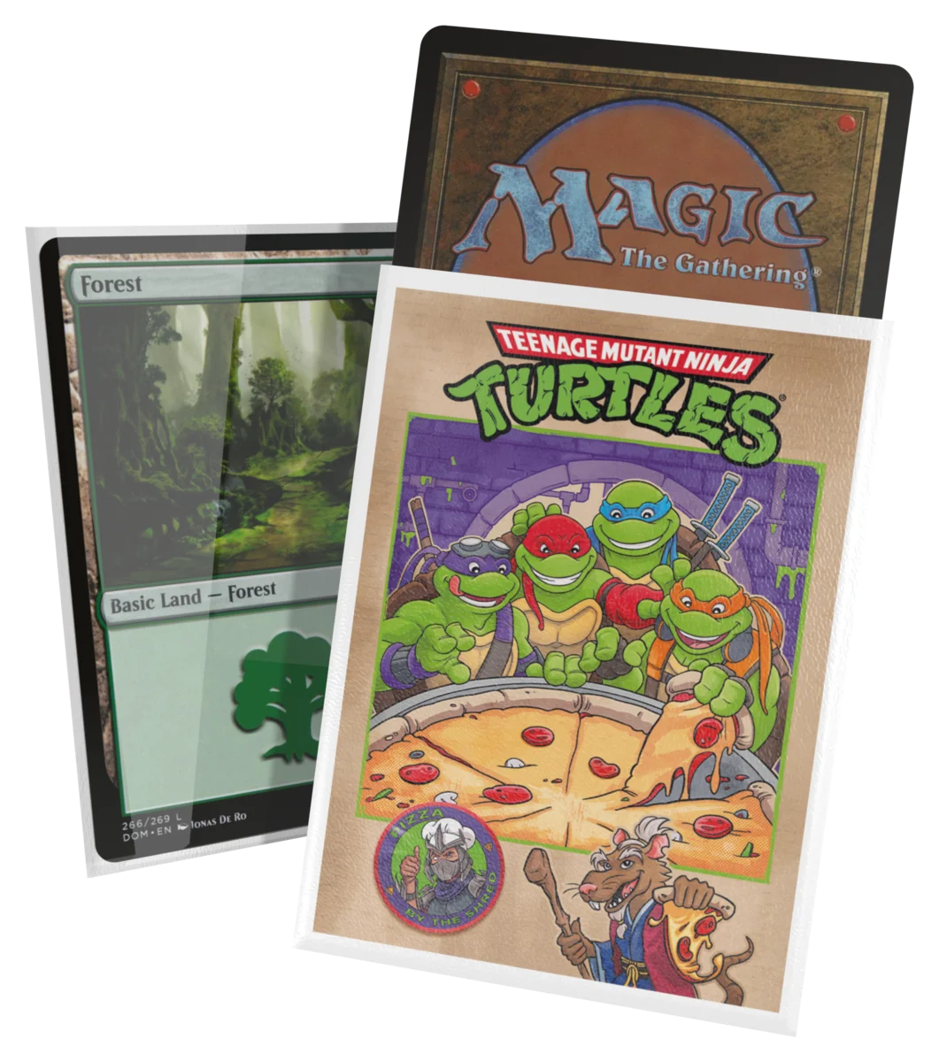 Art Sleeves Magic: The Gathering | Teenage Mutant Ninja Turtles - Pizza Box