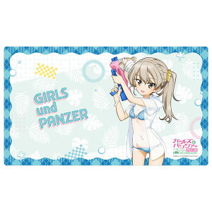 [ガールズ＆パンツァー 最終章]描き下ろしラバーマット(島田愛里寿/水鉄砲 日焼けVer.)