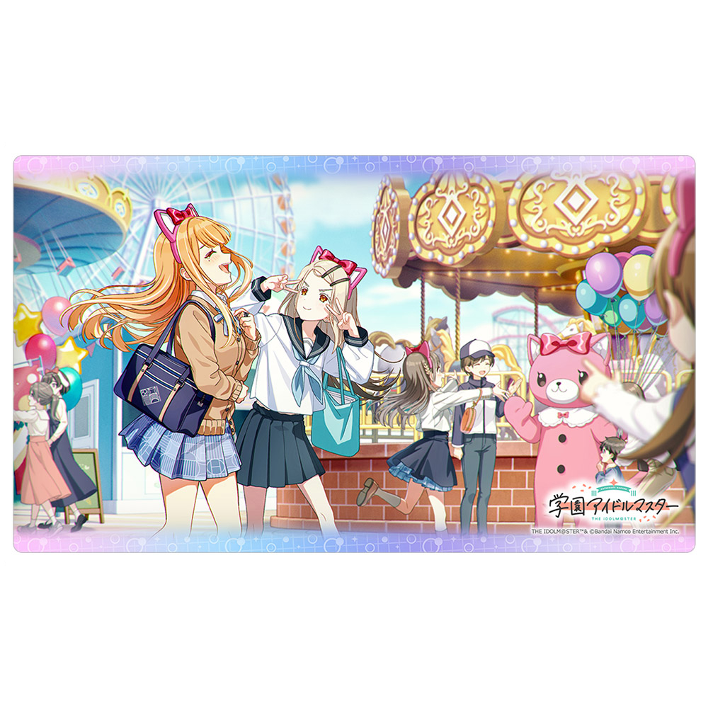 学園アイドルマスター ラバーマット ギャルピース