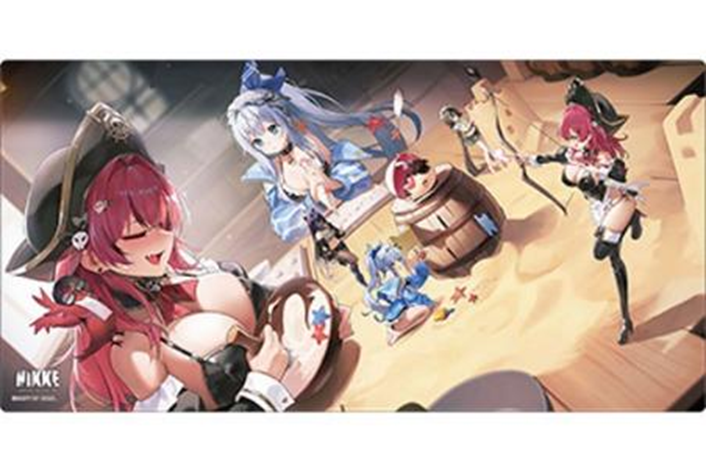 勝利の女神:NIKKE ラバーマット Vol.2141 ようこそ!ロマンあふれる海賊カフェへ!
