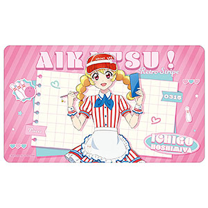 アイカツ! 10th STORY 描き下ろし 星宮いちご レトロストライプver. マルチデスクマット