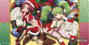 キャラクター万能ラバーマットスリム コードギアス 反逆のルルーシュ「ルルーシュ・C.C.・カレン」クリスマスVer.