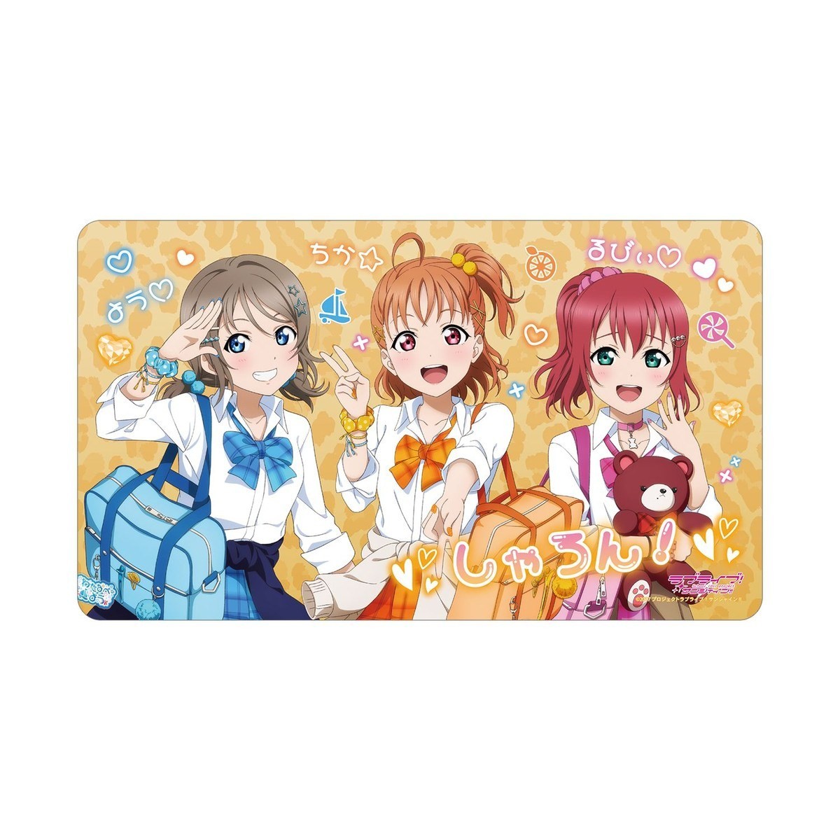 ラブライブ!サンシャイン!! 描き下ろし CYaRon! ギャル制服ver. マルチデスクマット