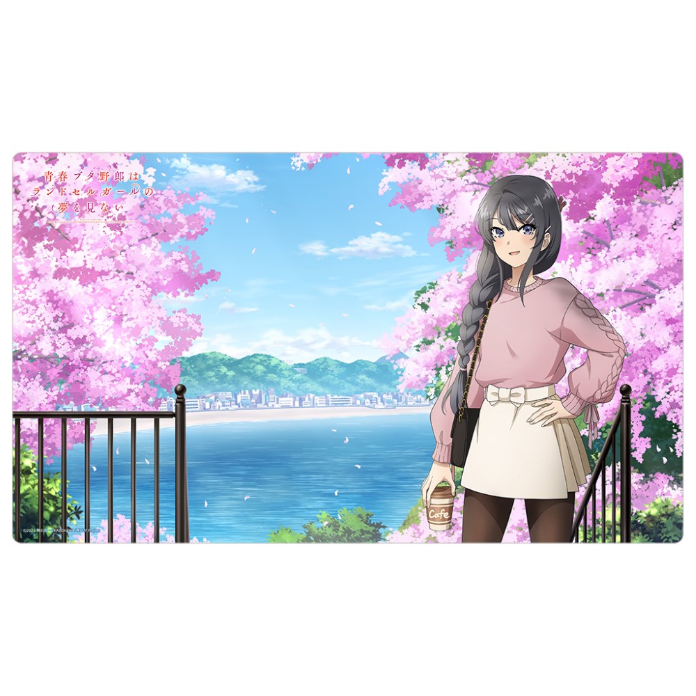 青春ブタ野郎はランドセルガールの夢を見ない 描き下ろしラバーマット（桜島麻衣／桜）